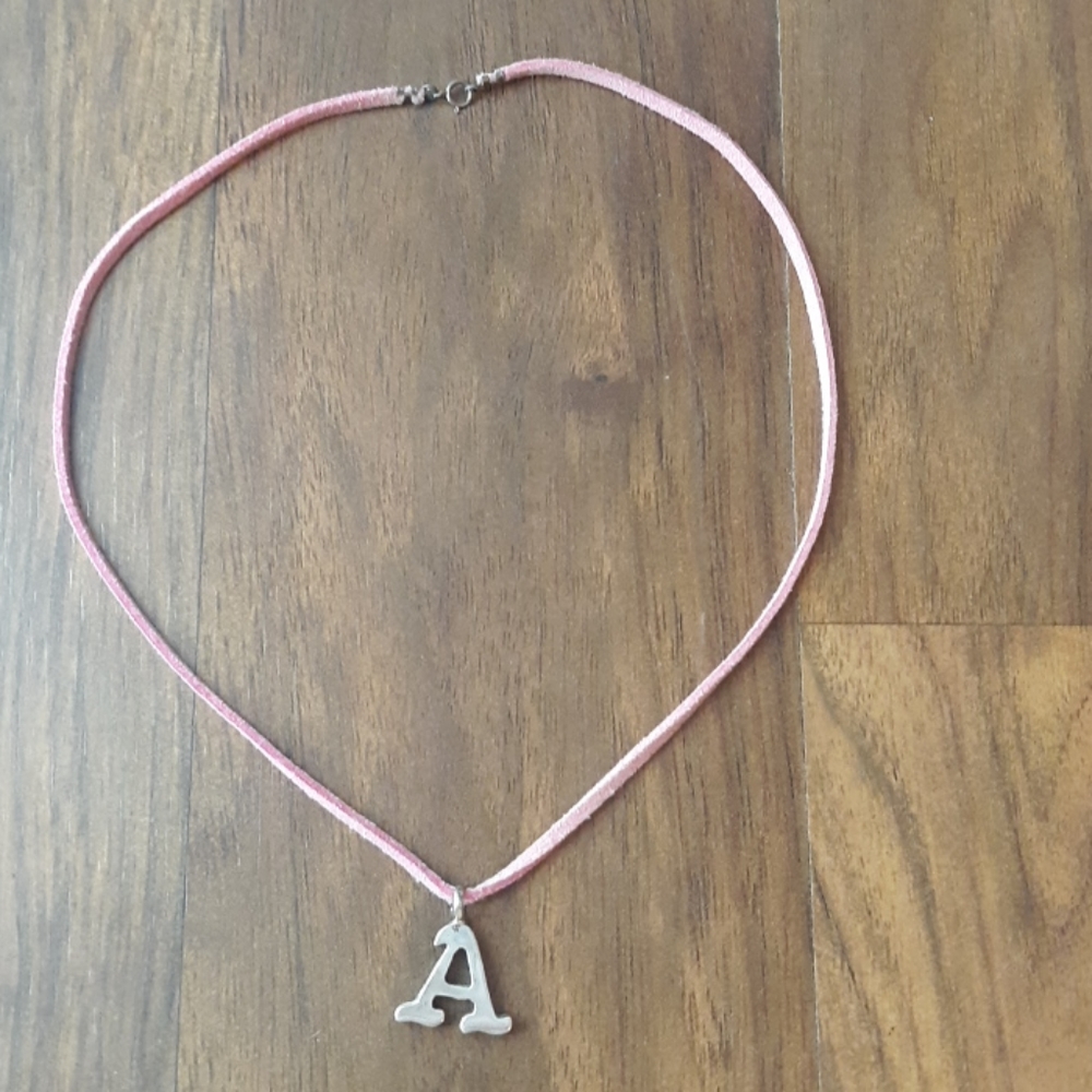 "A" Necklace